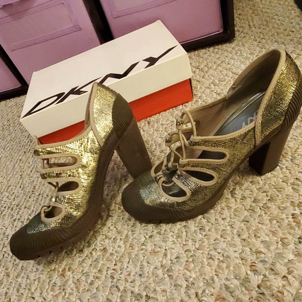 Awesome DKNY shimmer stompers | 10